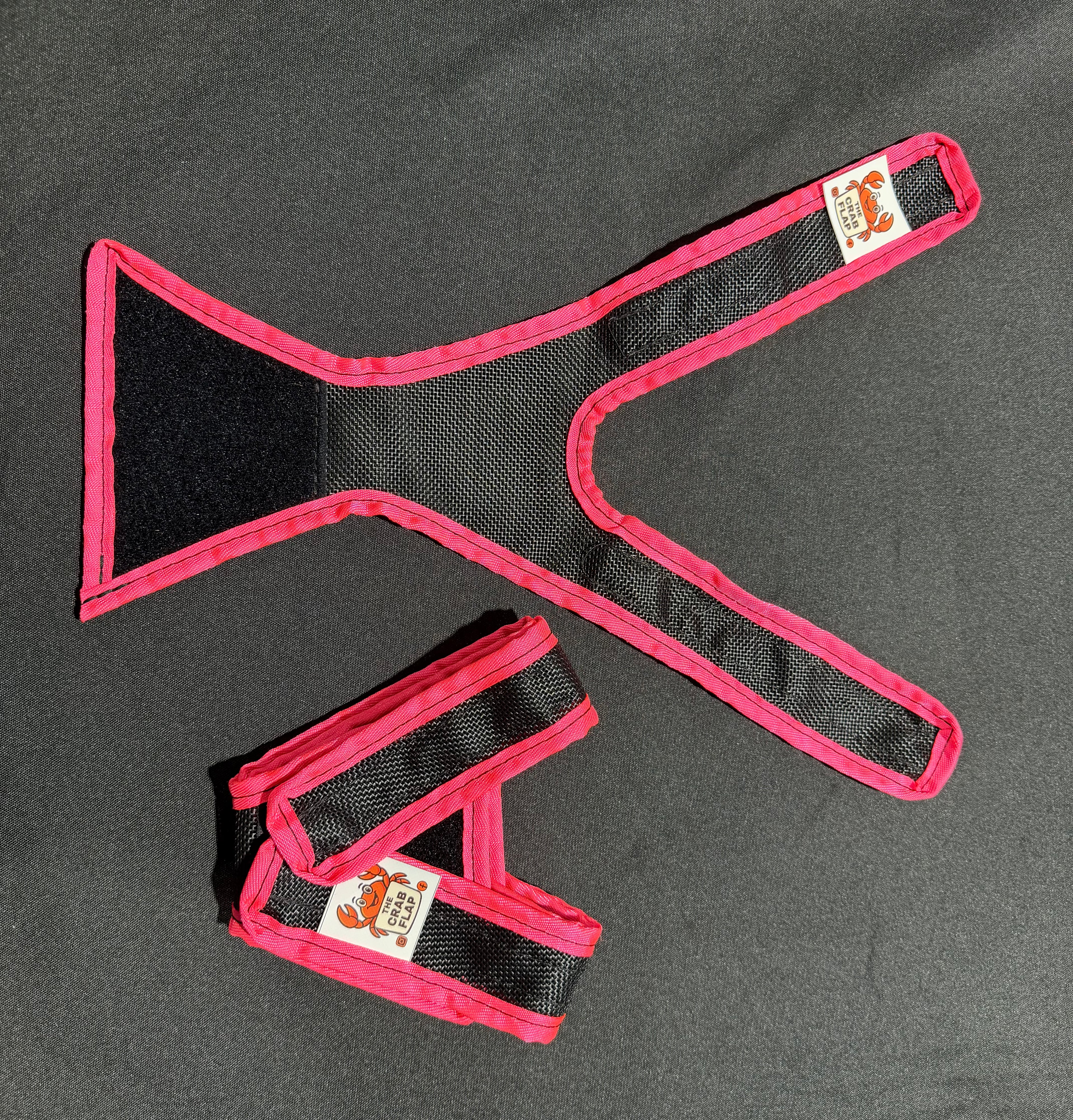 Crab Flap 3 pack (Fluro Pink)