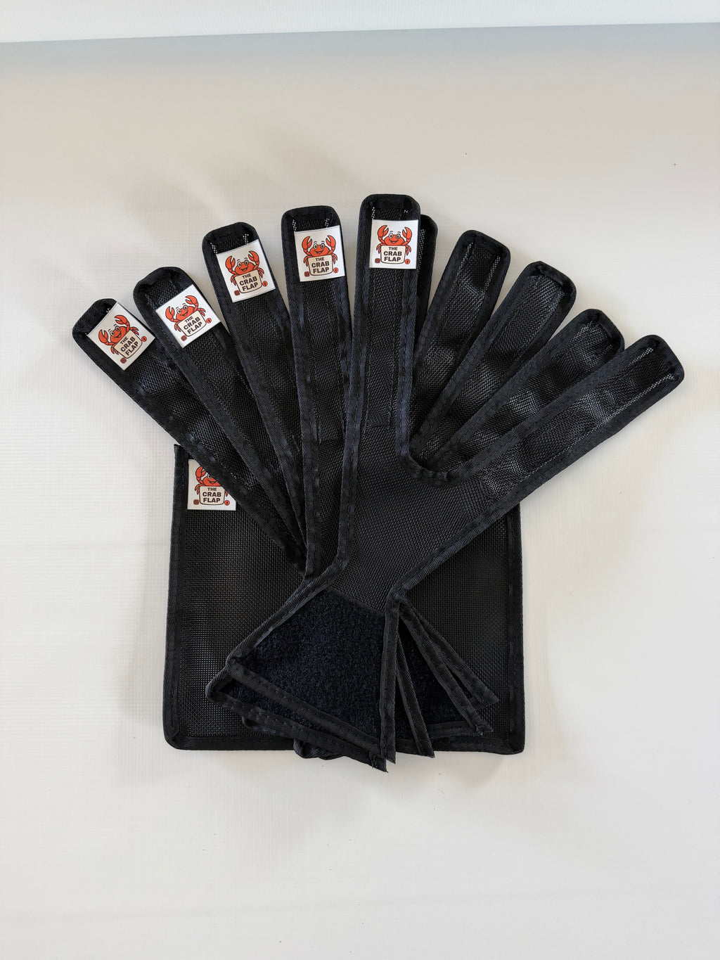 Crab Flap 5 Pack with bag (Black)