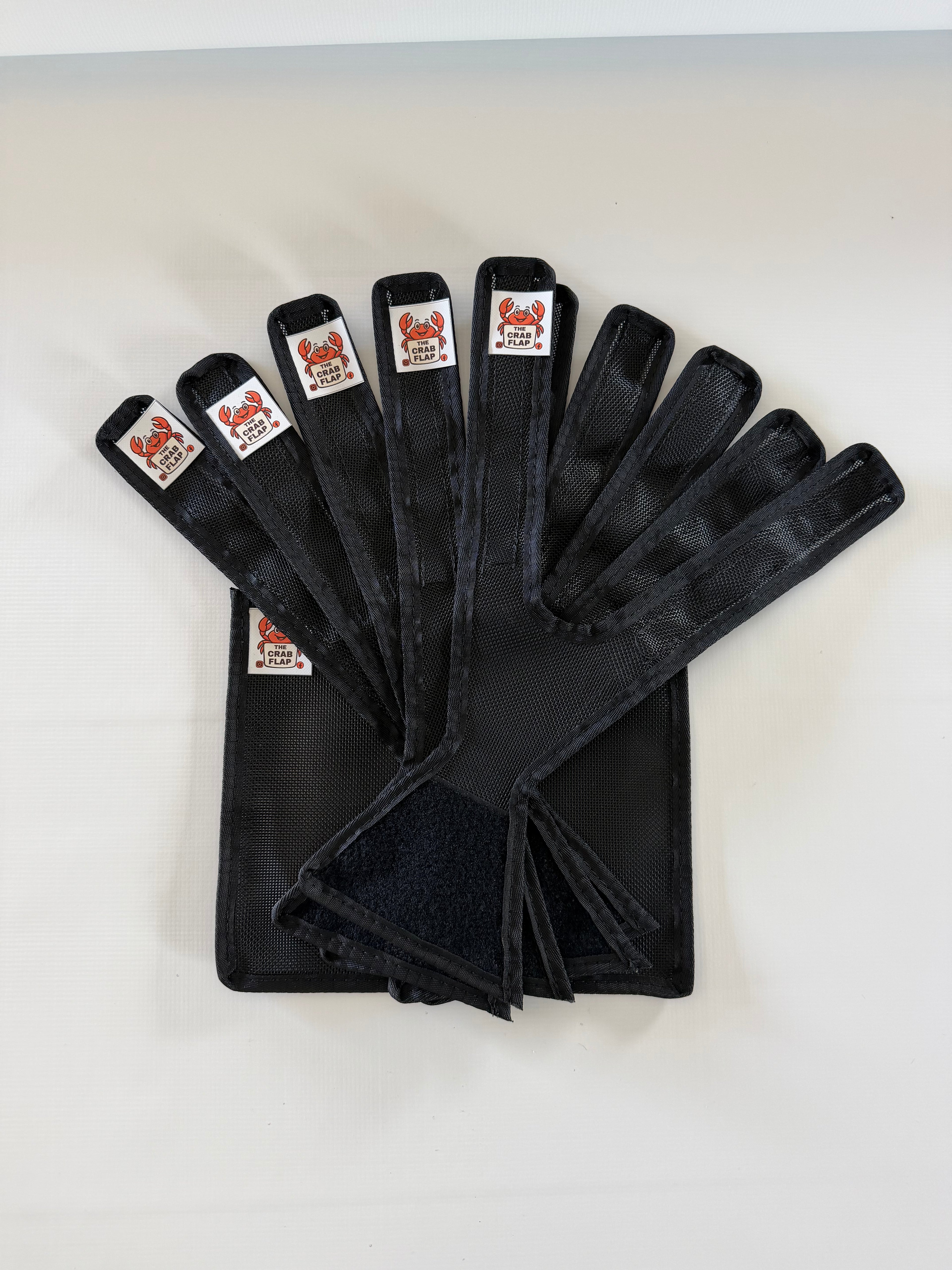 Crab Flap 5 Pack with bag (Black)
