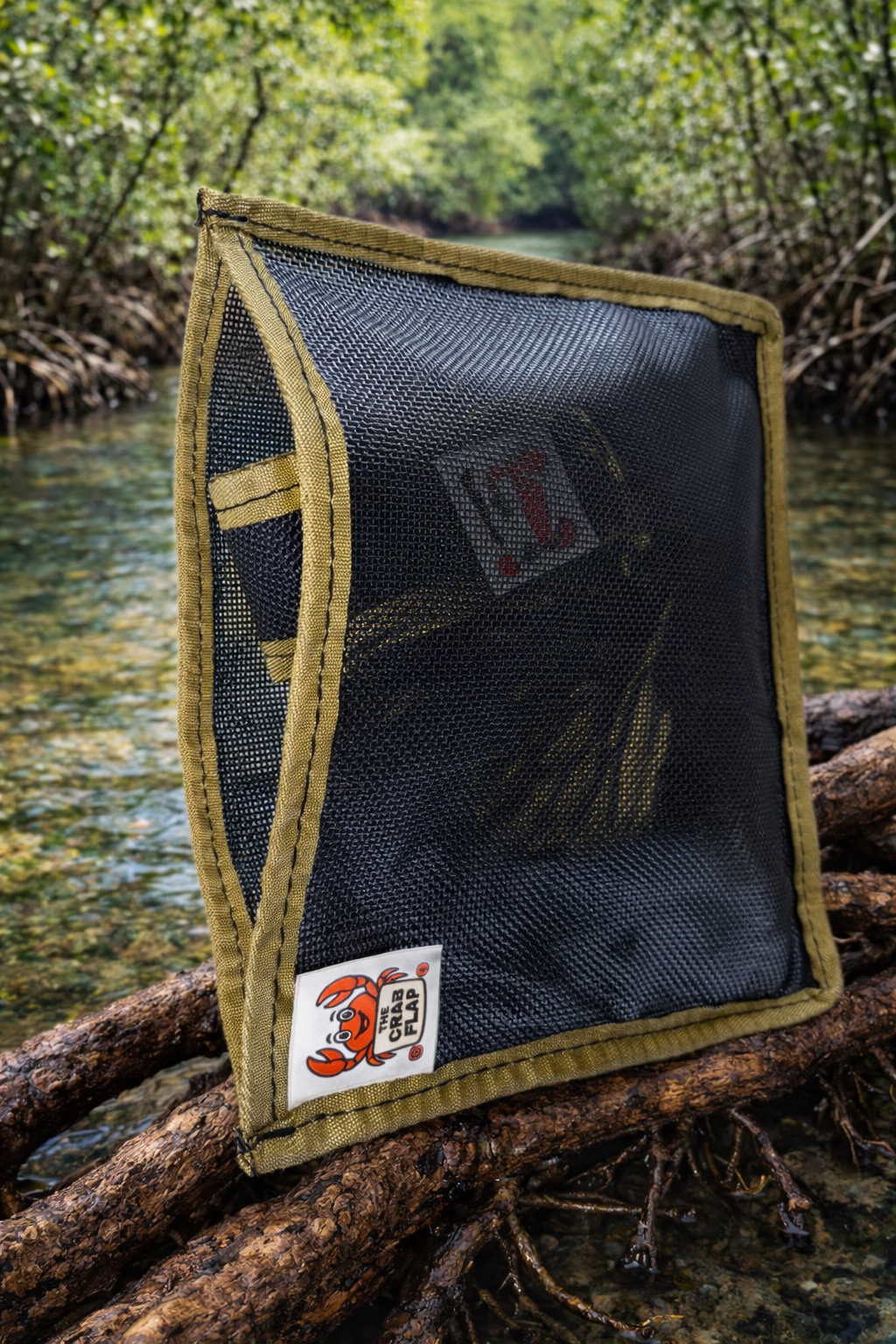 Crab Flap 5 Pack with bag (khaki)