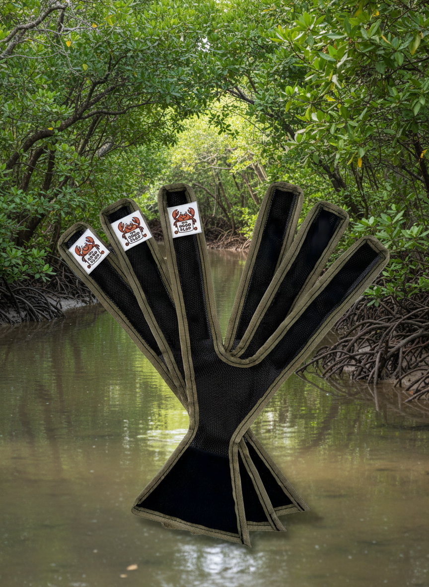 Crab Flap 3 pack (khaki)